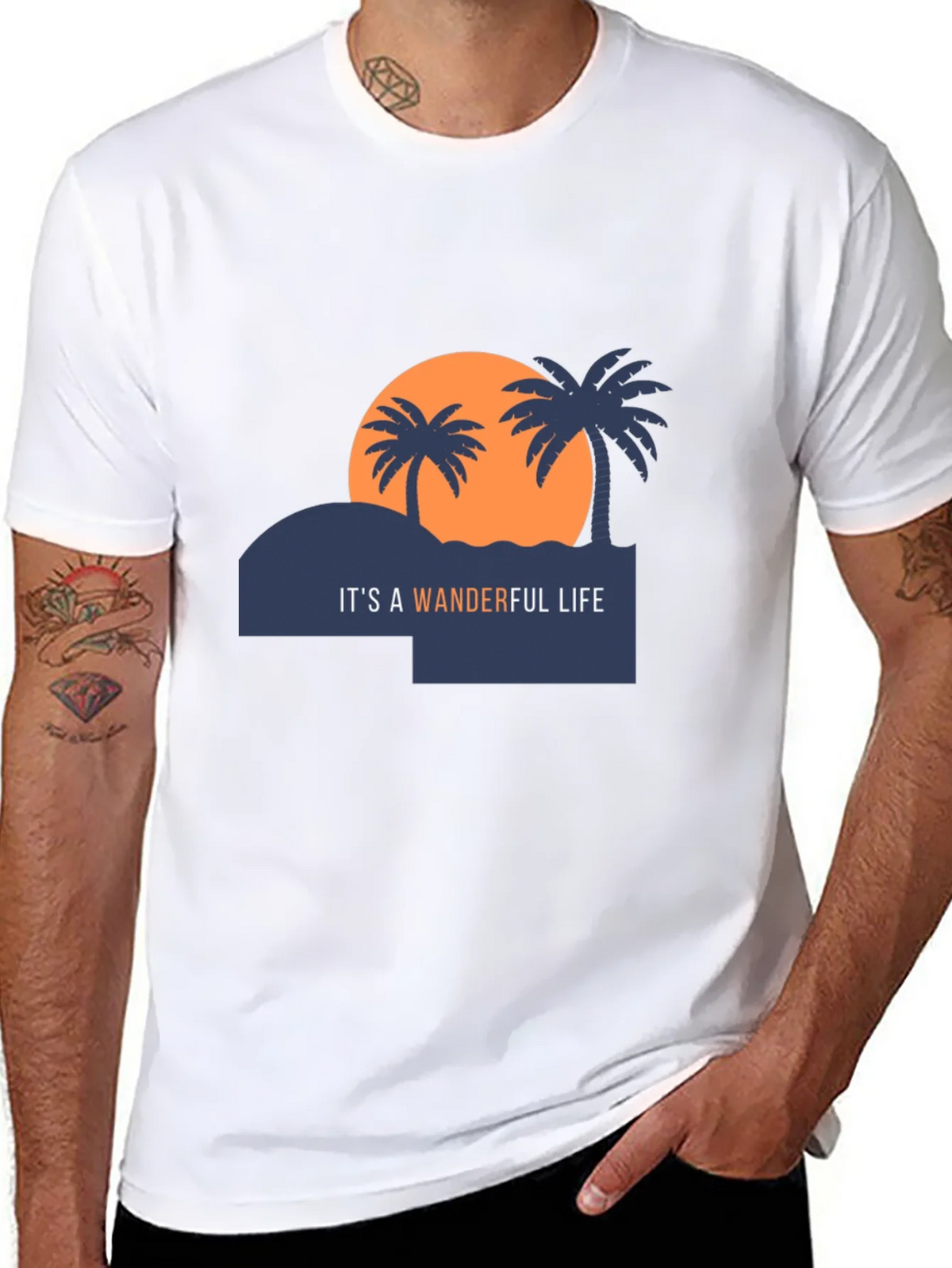 Wanderful Life Graphic Tee - Black product image 6
