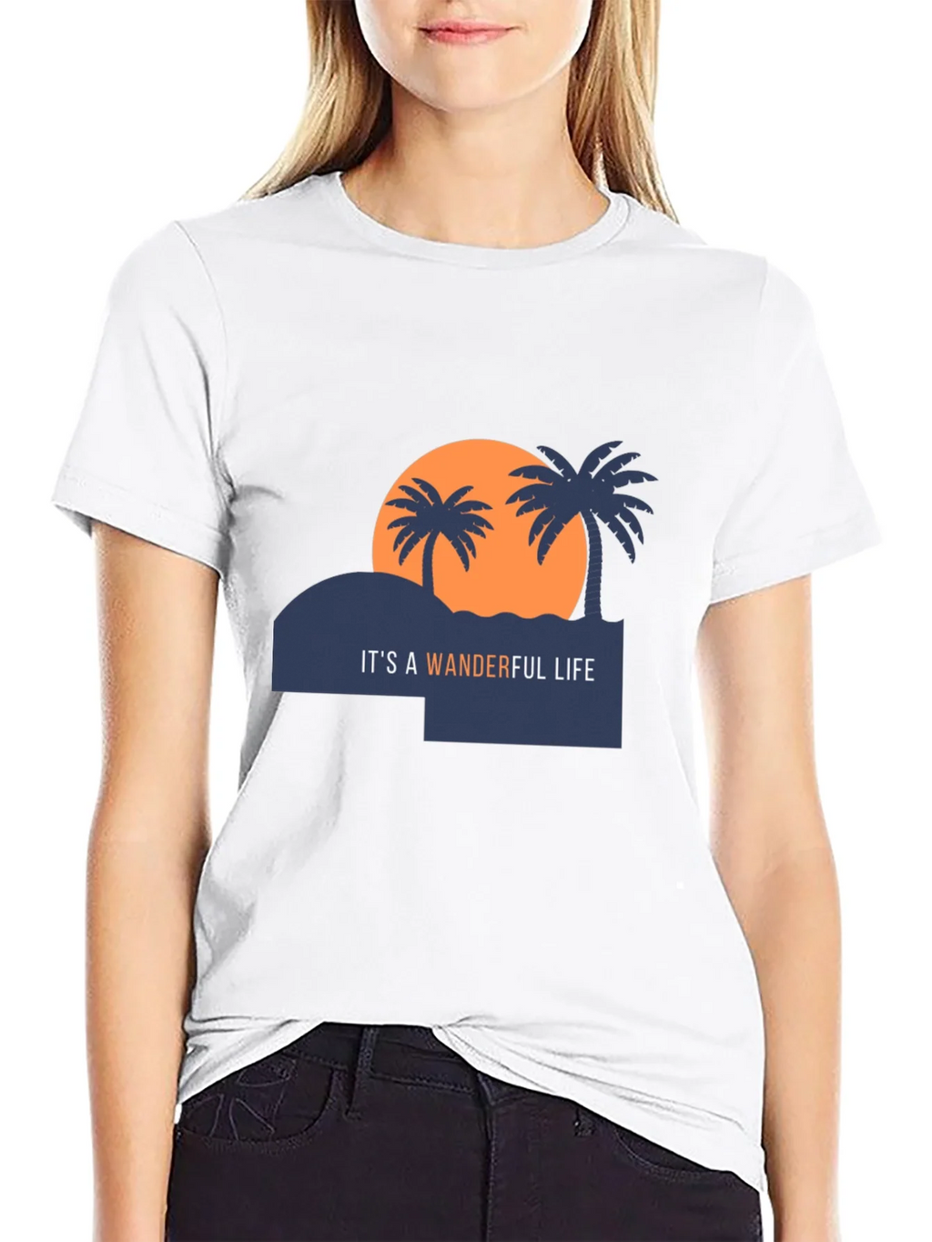 Wanderful Life Graphic Tee - Black product image 7