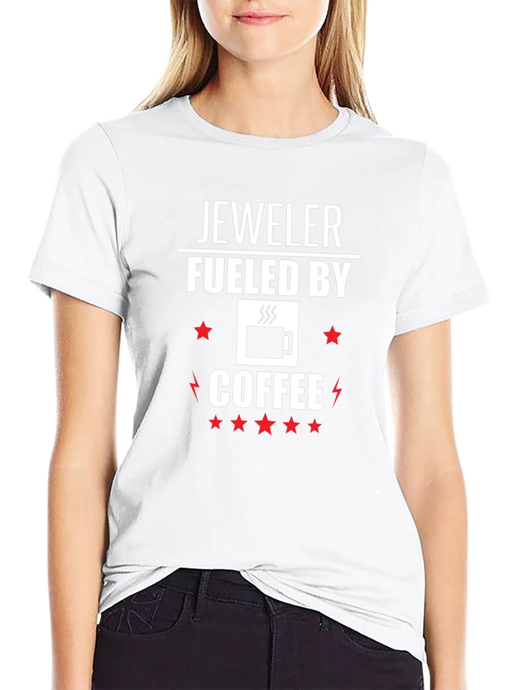Jeweler Fuelled By Coffee Graphic T-Shirt