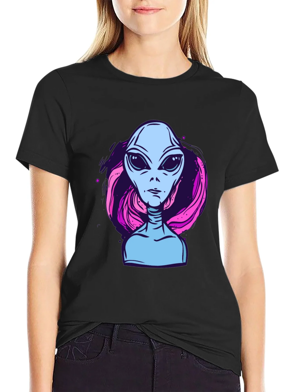 Alien Graphic Tee - Retro Style product image 2