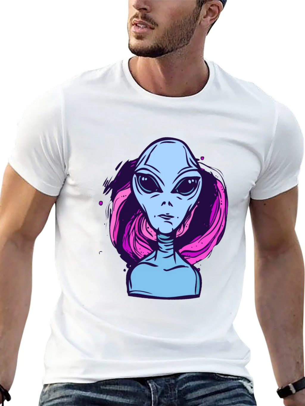 Alien Graphic Tee - Retro Style product image 12