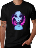 Alien Graphic Tee - Retro Style product image 1