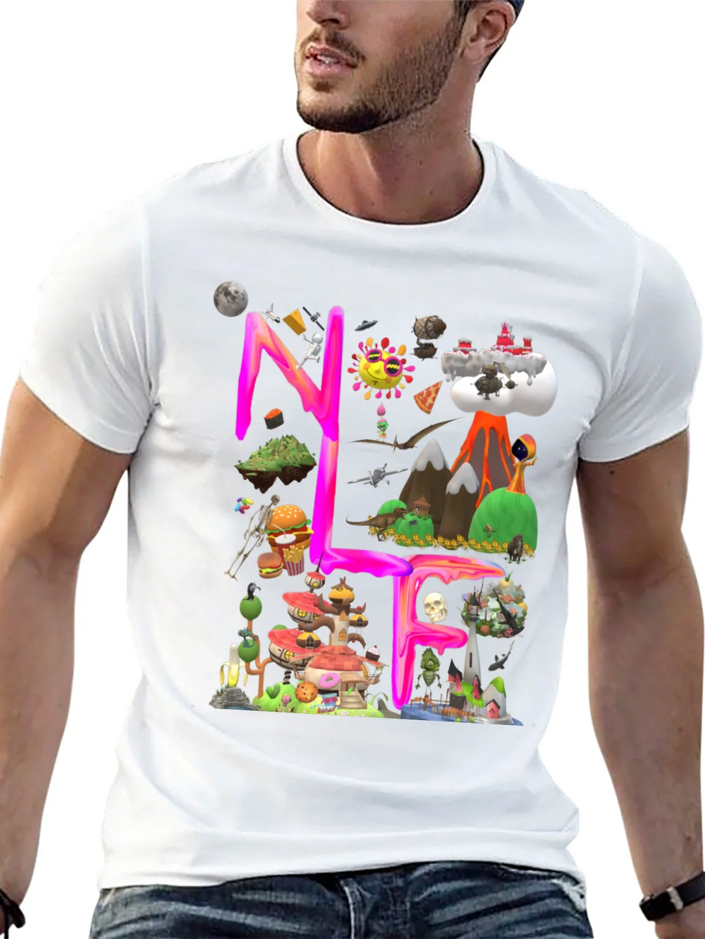 Novelty NL4 T-Shirt - Funky Design Comfortable Fit product image 12