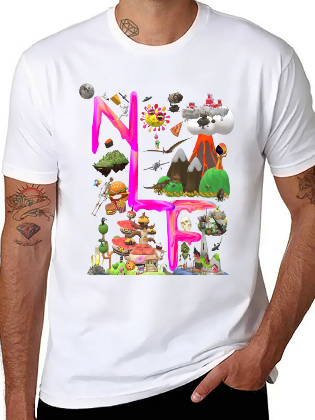 Novelty NL4 T-Shirt - Funky Design Comfortable Fit product image 7