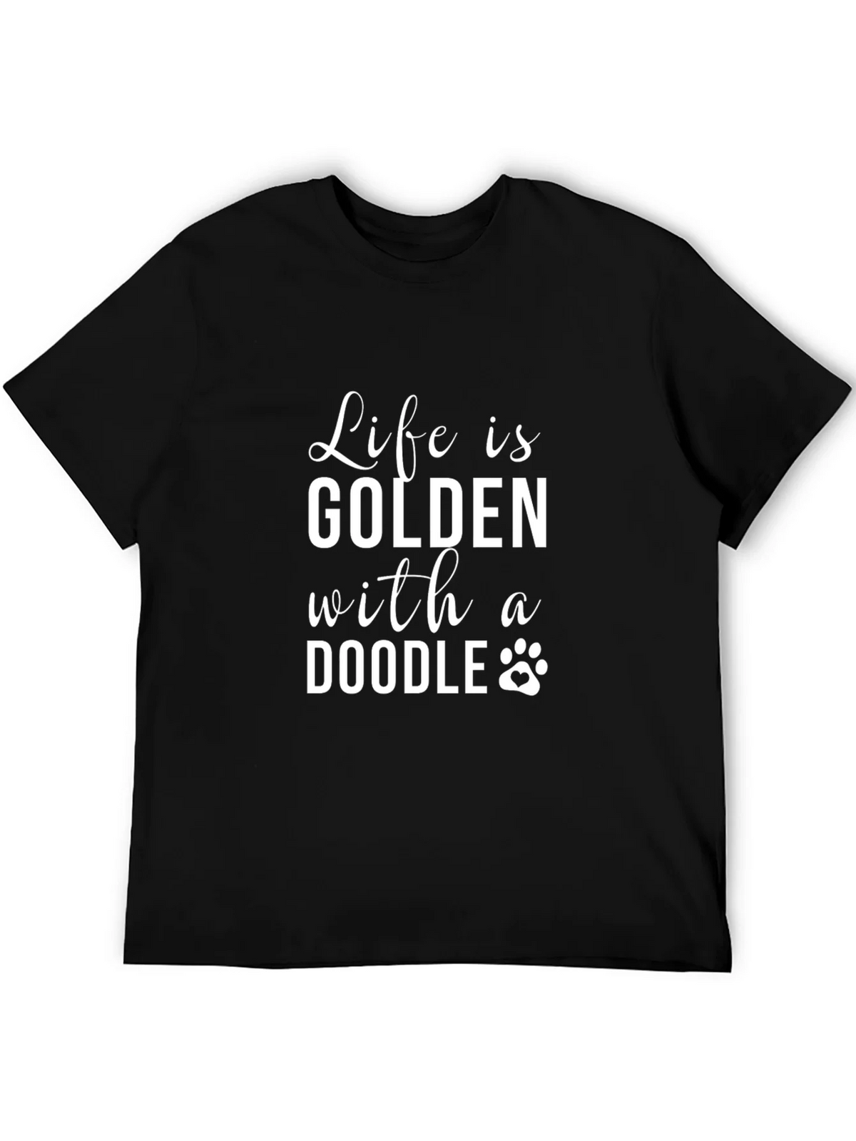 Life is Golden with a Doodle T-Shirt product image 5