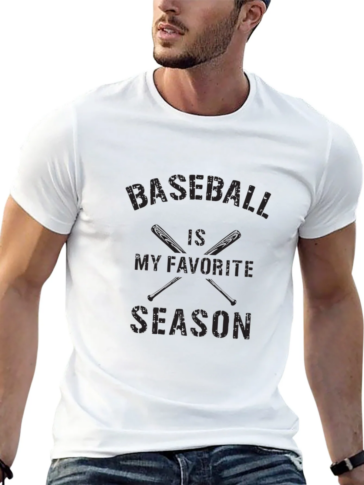 Baseball is My Favorite Season Graphic Tee product image 10