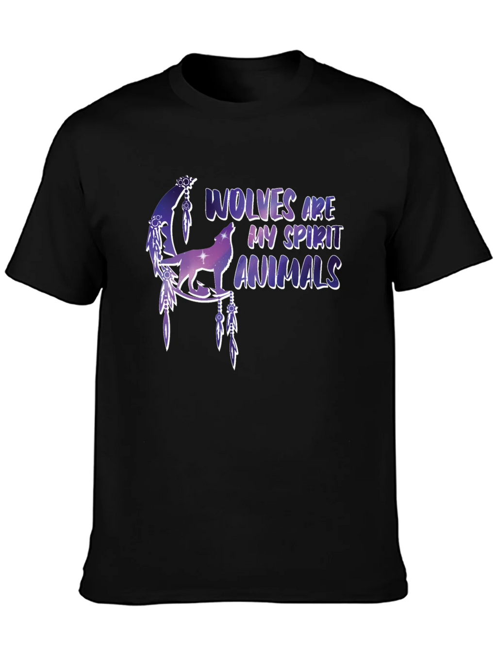 Wolf Spirit Animals Graphic T-Shirt product image 3