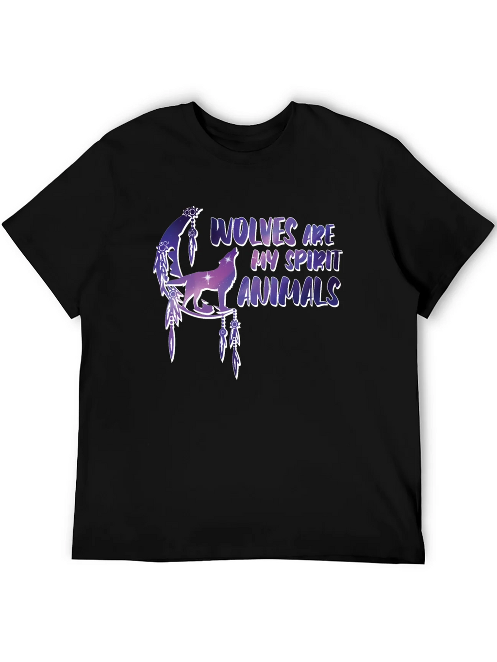 Wolf Spirit Animals Graphic T-Shirt product image 5