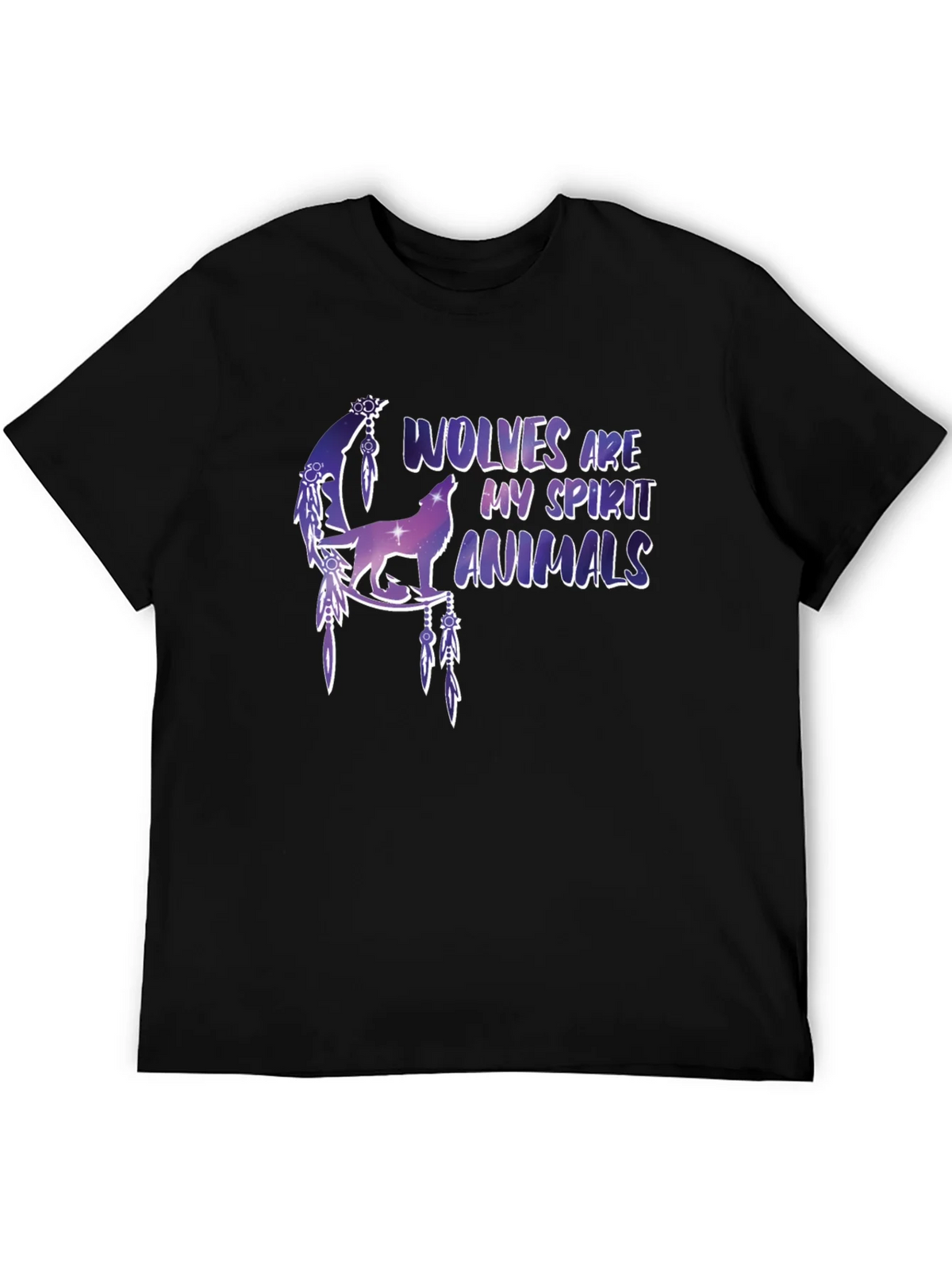 Wolf Spirit Animals Graphic T-Shirt product image 5