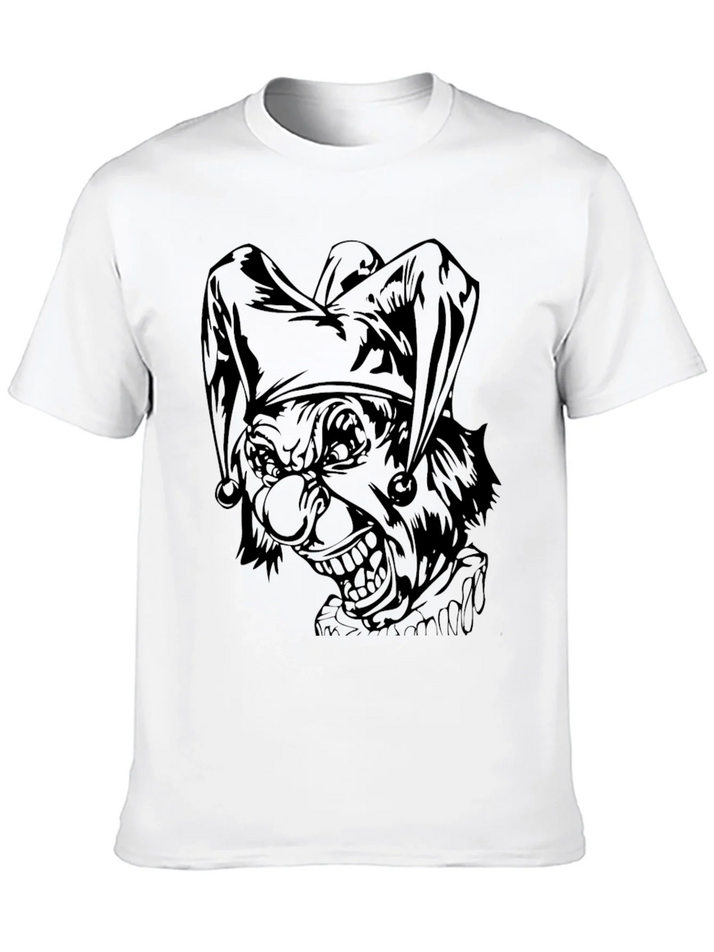 Mens Black Joker Graphic Print Tee product image 9