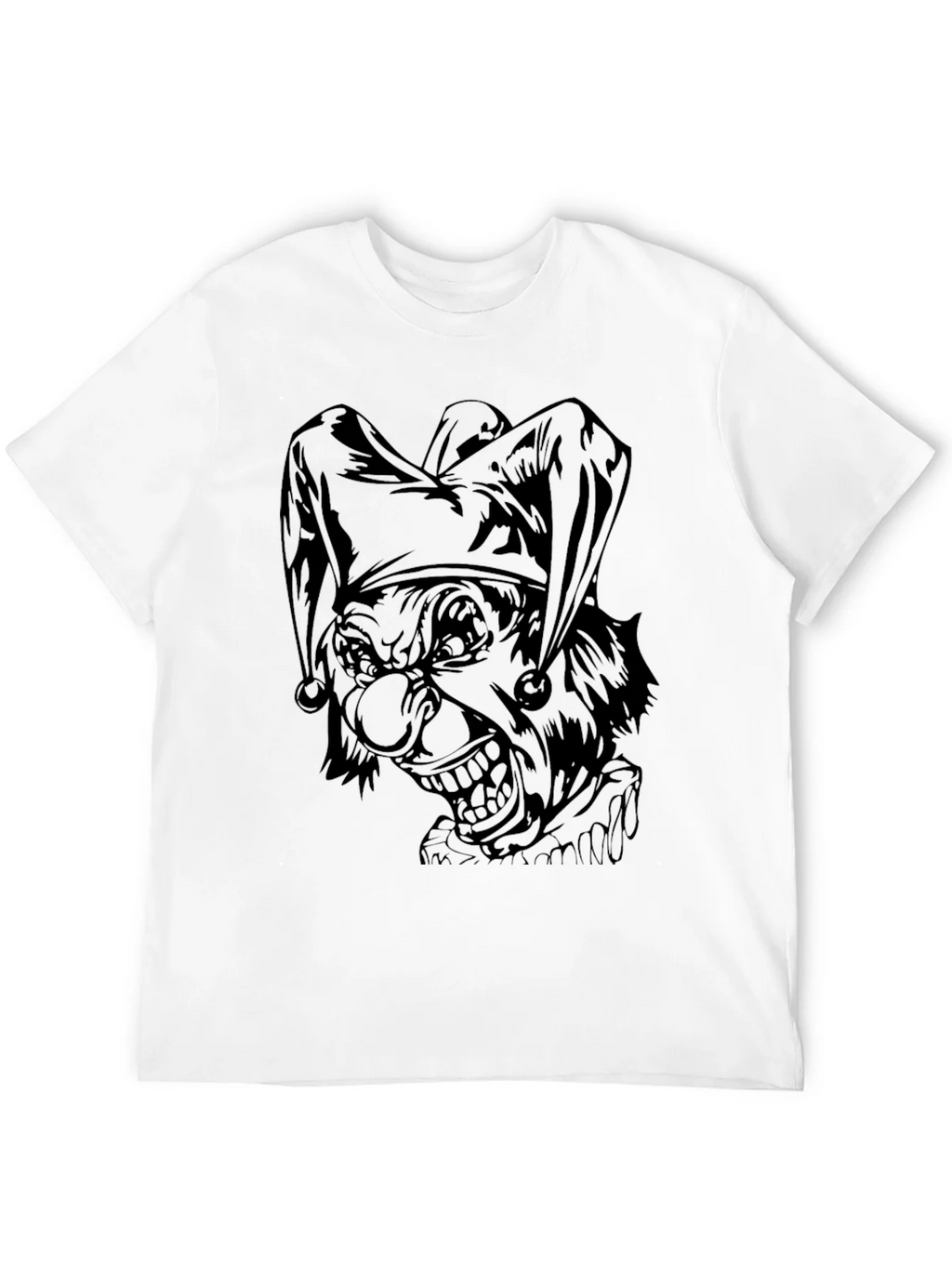 Mens Black Joker Graphic Print Tee product image 11