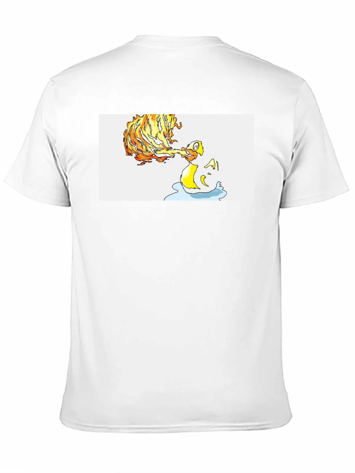 Fiery Duck T-Shirt - Unique Graphic Tee product image 10