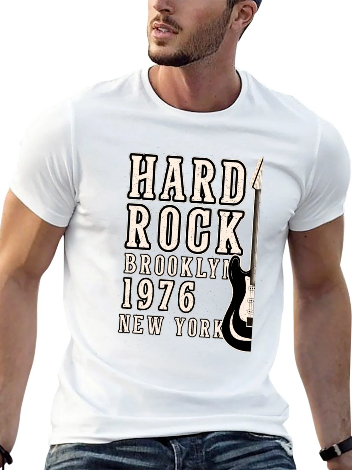 Hard Rock Brooklyn 1976 Graphic T-Shirt product image 6