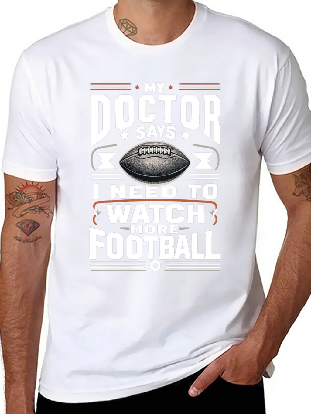 My Doctor Says Football T-Shirt product image 7