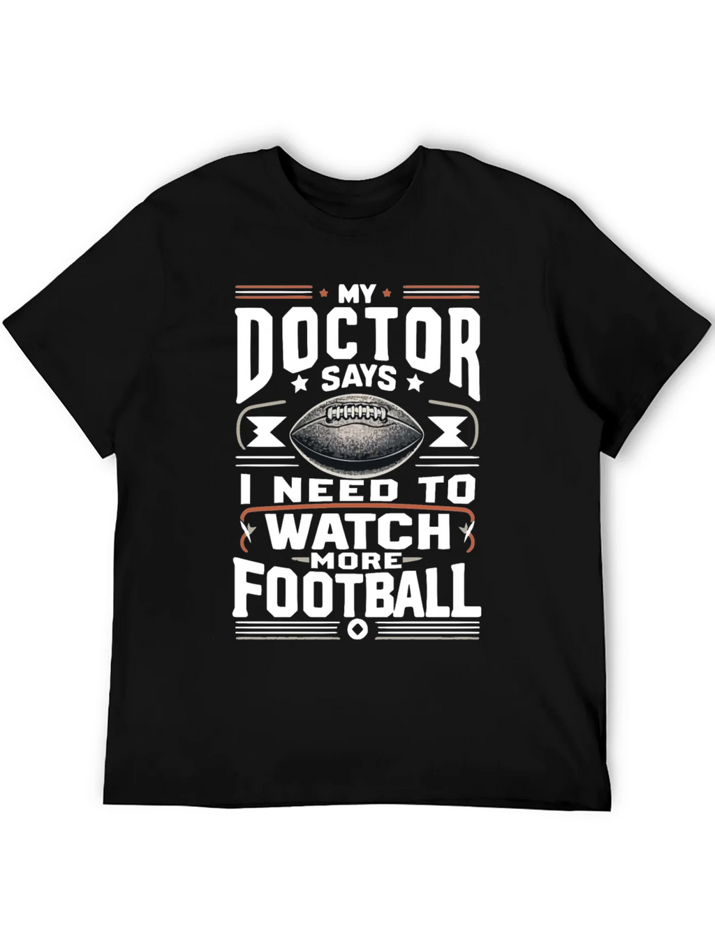 My Doctor Says Football T-Shirt product image 5