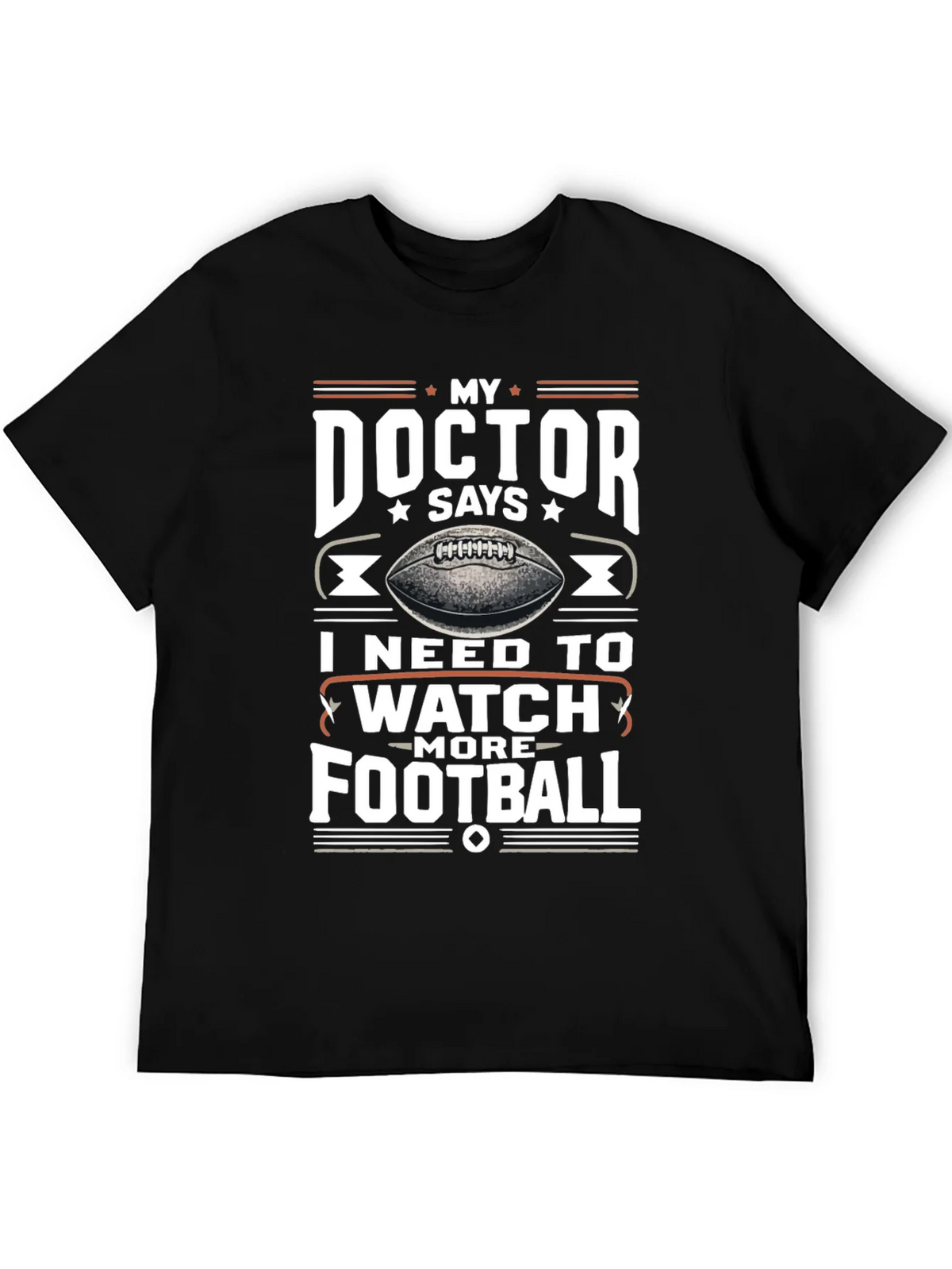 My Doctor Says Football T-Shirt product image 5