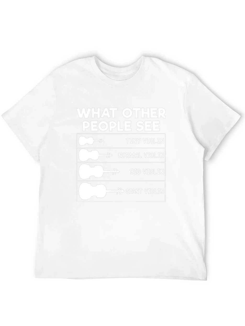 Funny Violinist T-Shirt - What Others See product image 11