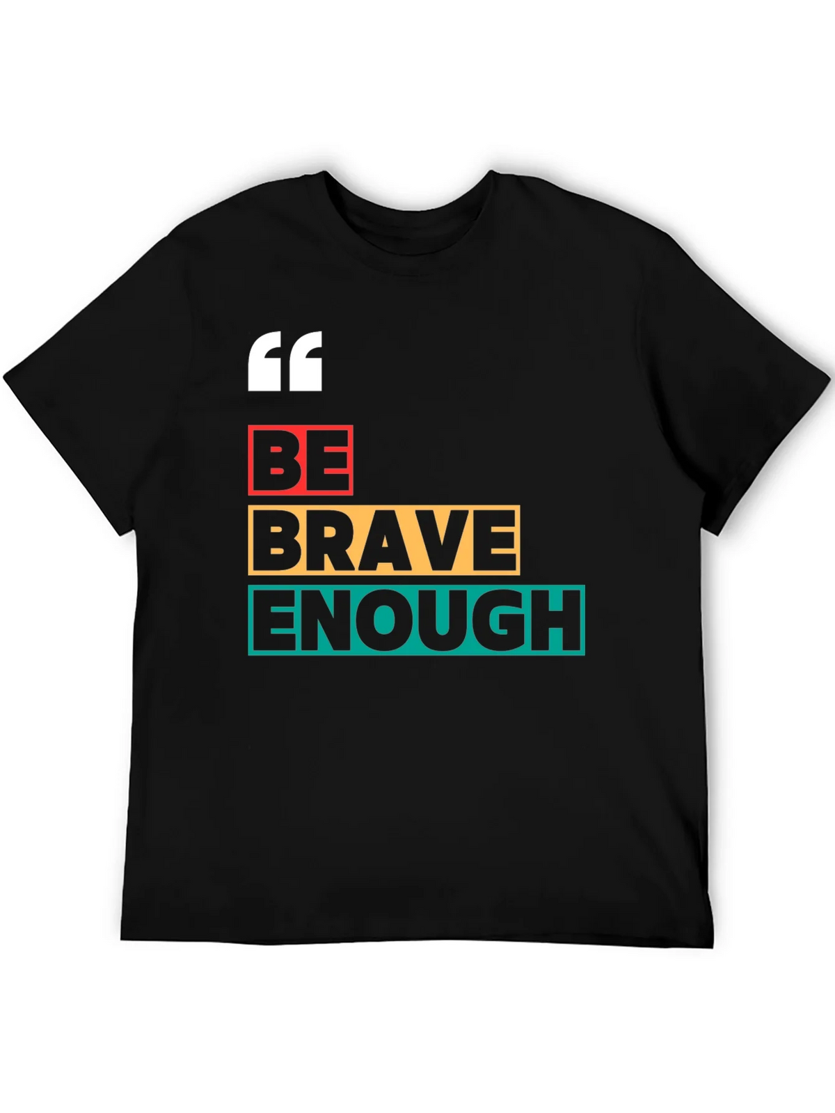 Be Brave Enough Graphic Tee - Bold Motivation product image 2