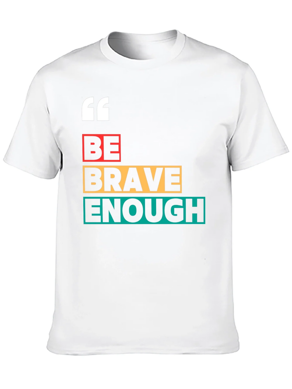 Be Brave Enough Graphic Tee - Bold Motivation product image 4