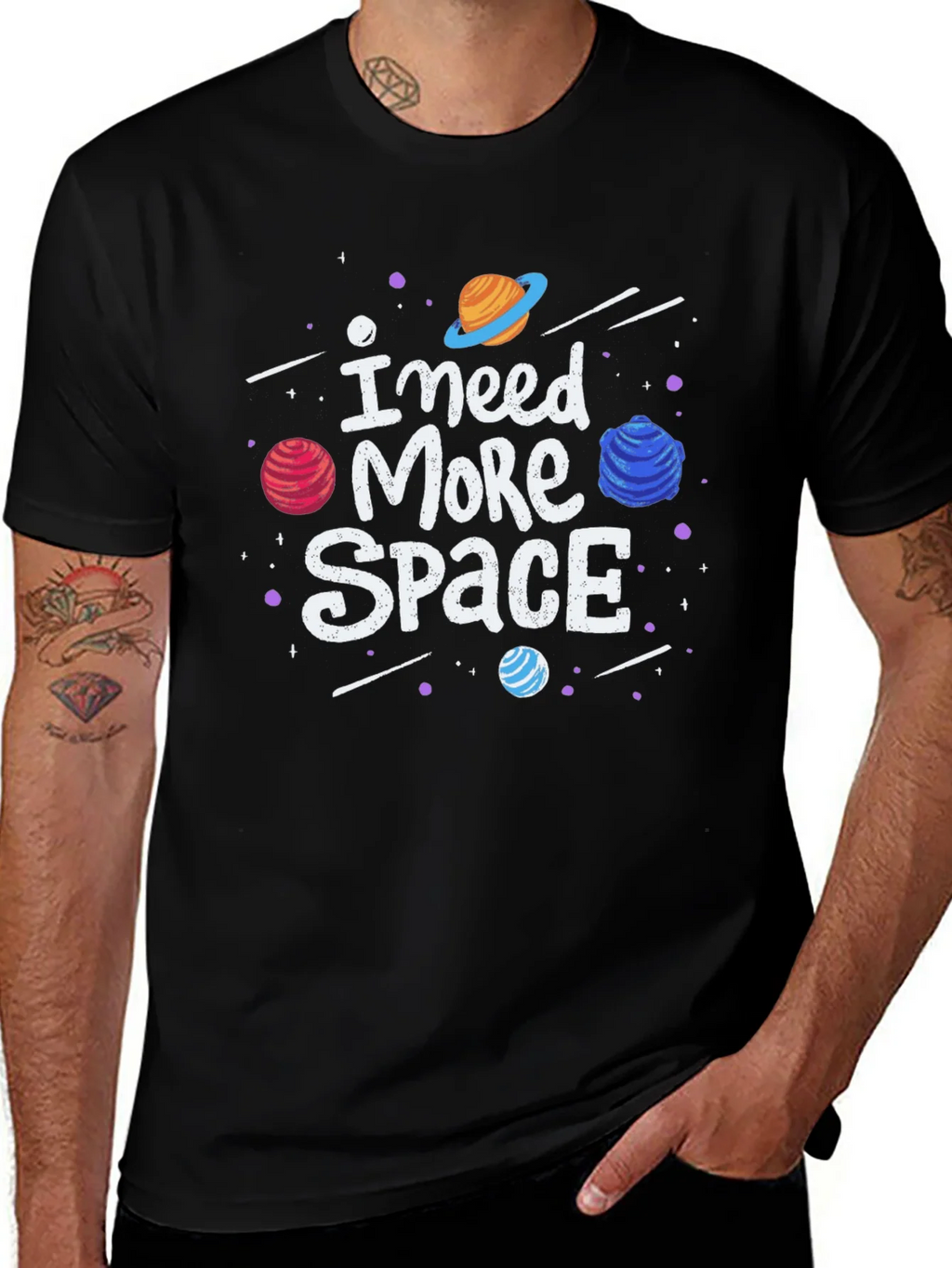 I Need More Space Graphic Tee product image 1