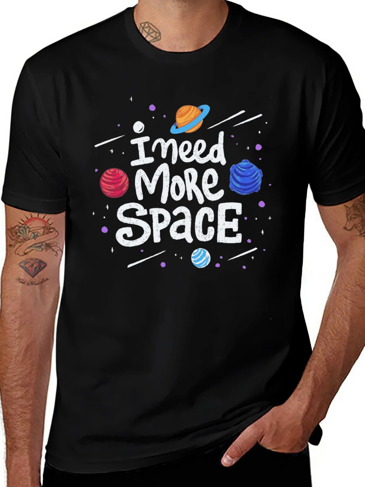 I Need More Space Graphic Tee product image 1