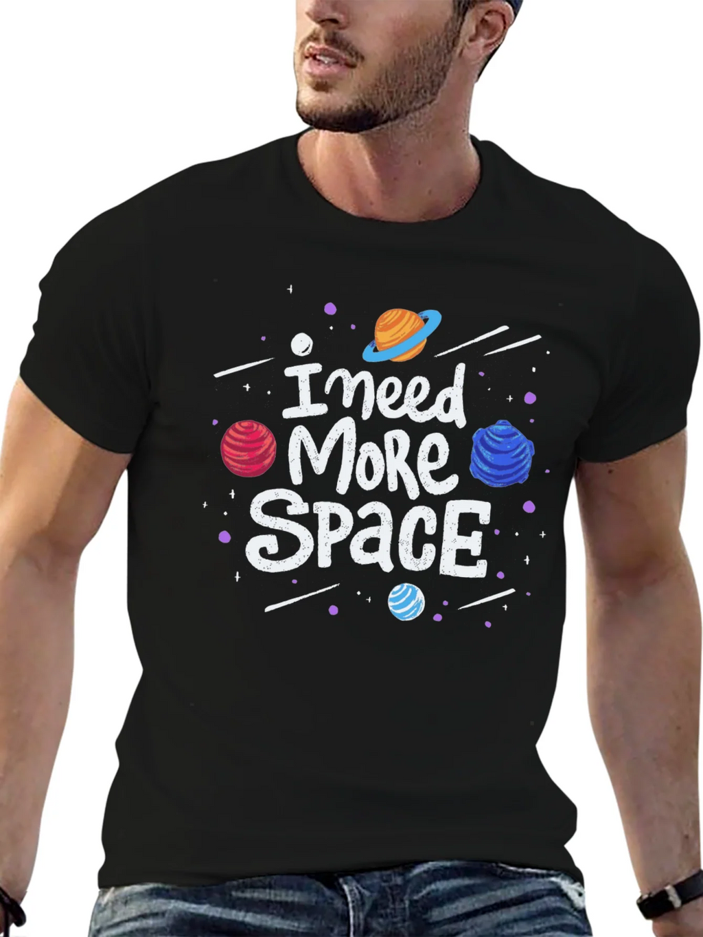 I Need More Space Graphic Tee product image 6