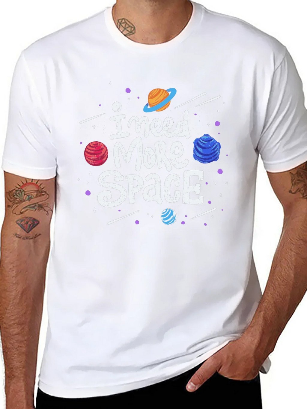 I Need More Space Graphic Tee product image 7
