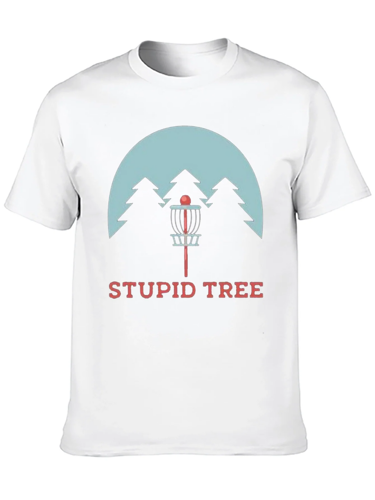 Stupid Tree Disc Golf T-Shirt - Funny Golfing Tee product image 8