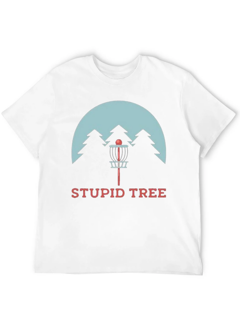 Stupid Tree Disc Golf T-Shirt - Funny Golfing Tee product image 10