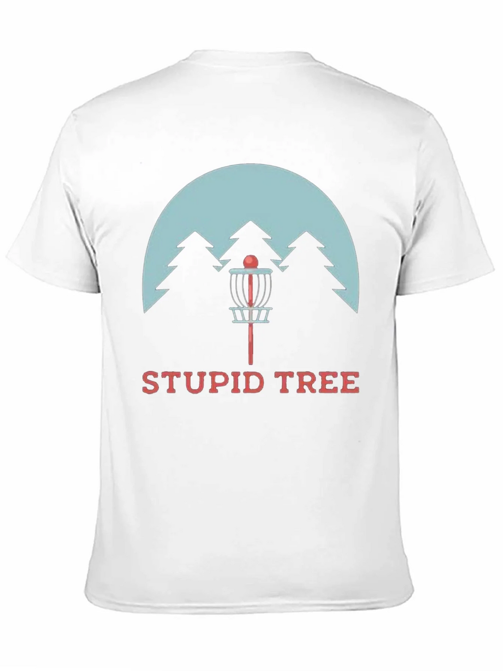 Stupid Tree Disc Golf T-Shirt - Funny Golfing Tee product image 9