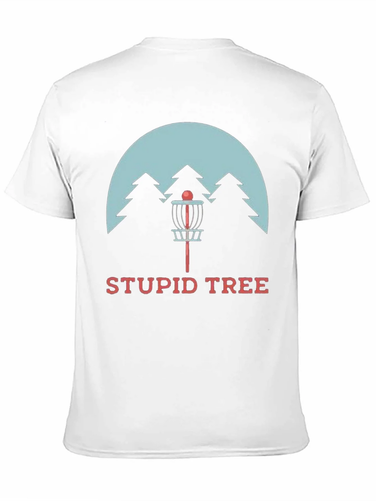 Stupid Tree Disc Golf T-Shirt - Funny Golfing Tee product image 9