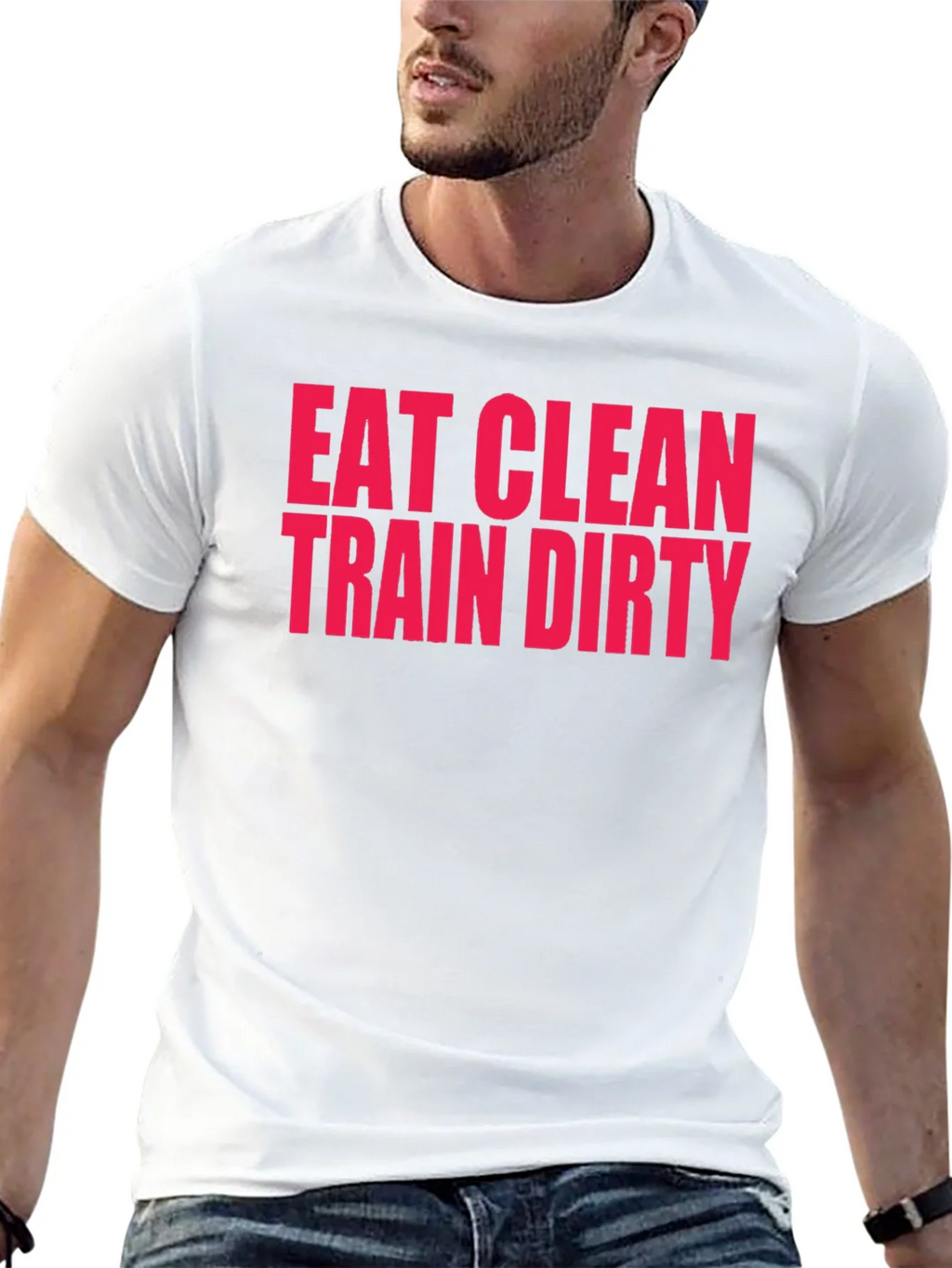 Eat Clean Train Dirty T-Shirt product image 12