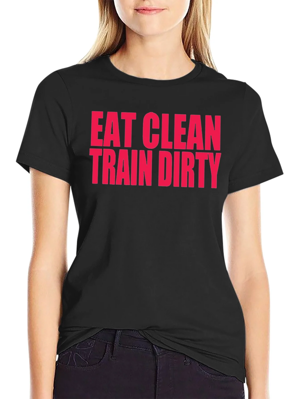 Eat Clean Train Dirty T-Shirt product image 2