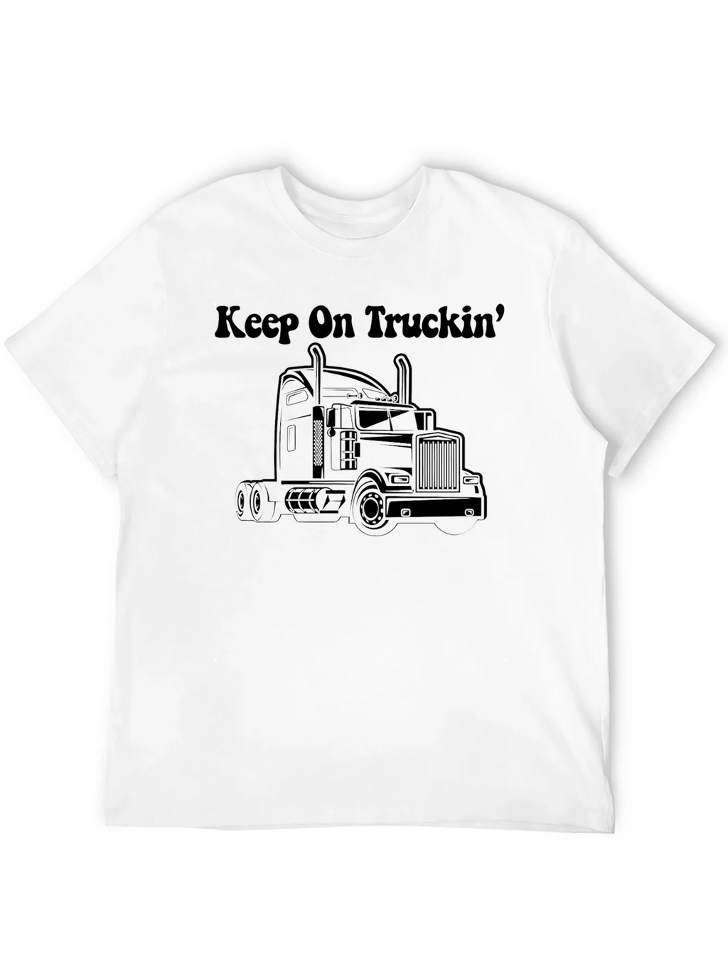 Keep On Truckin T-Shirt - Black product image 11