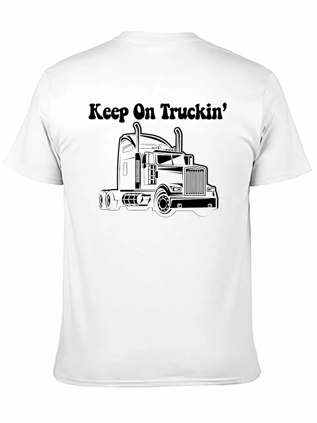 Keep On Truckin T-Shirt - Black product image 10