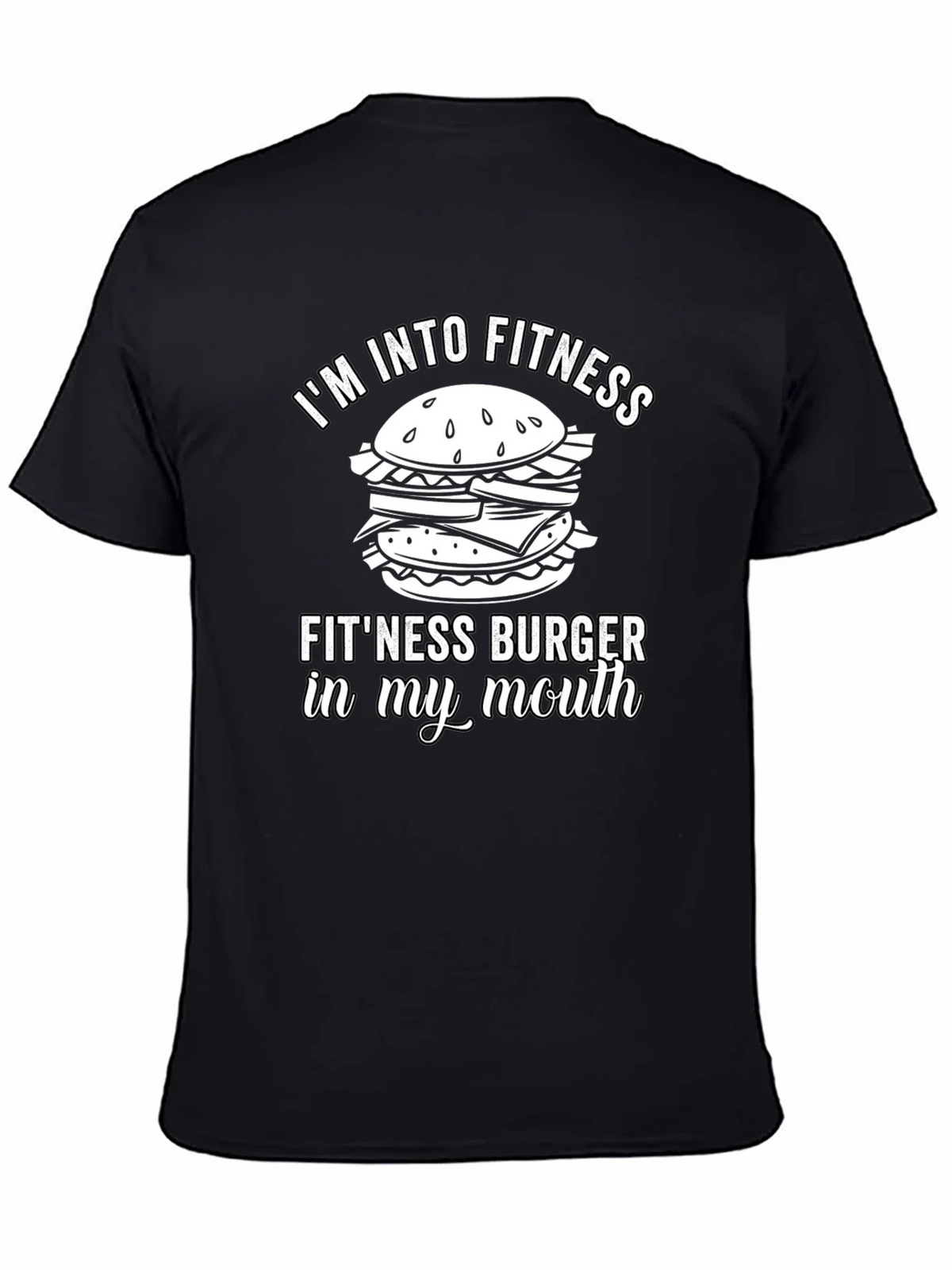 Fitness Burger T-Shirt - Funny Gym Workout Tee product image 4