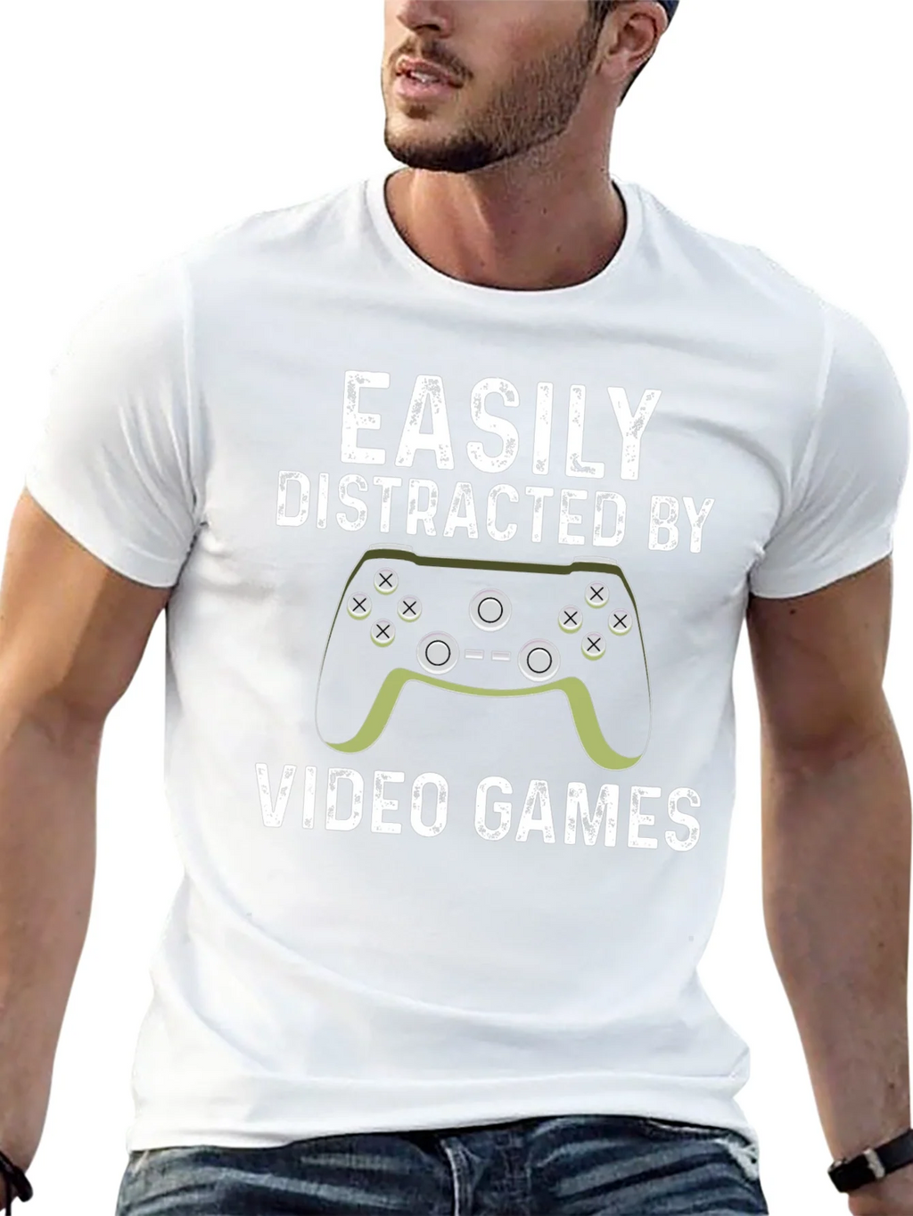 Easily Distracted By Video Games T-Shirt product image 12
