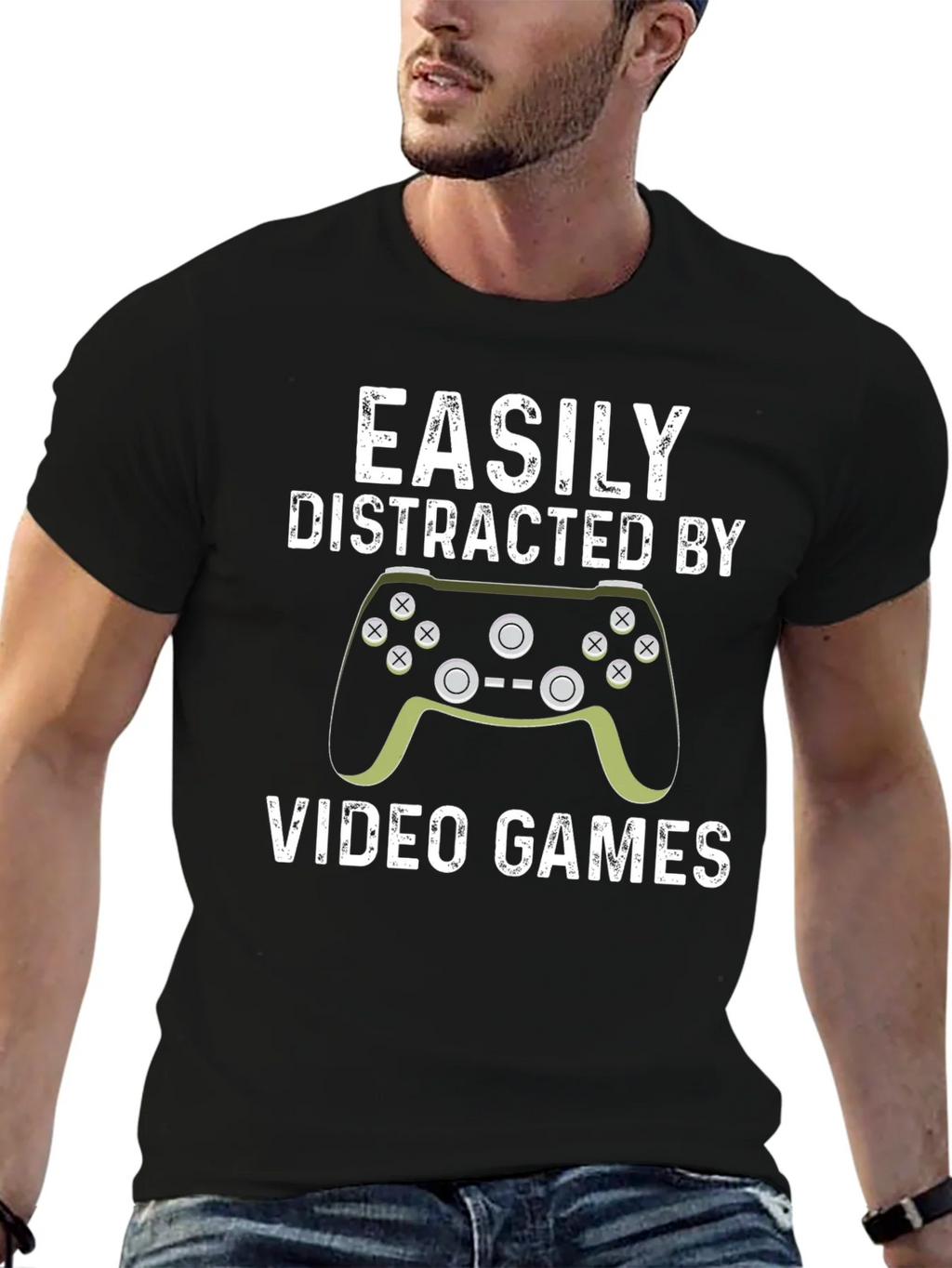 Easily Distracted By Video Games T-Shirt product image 6