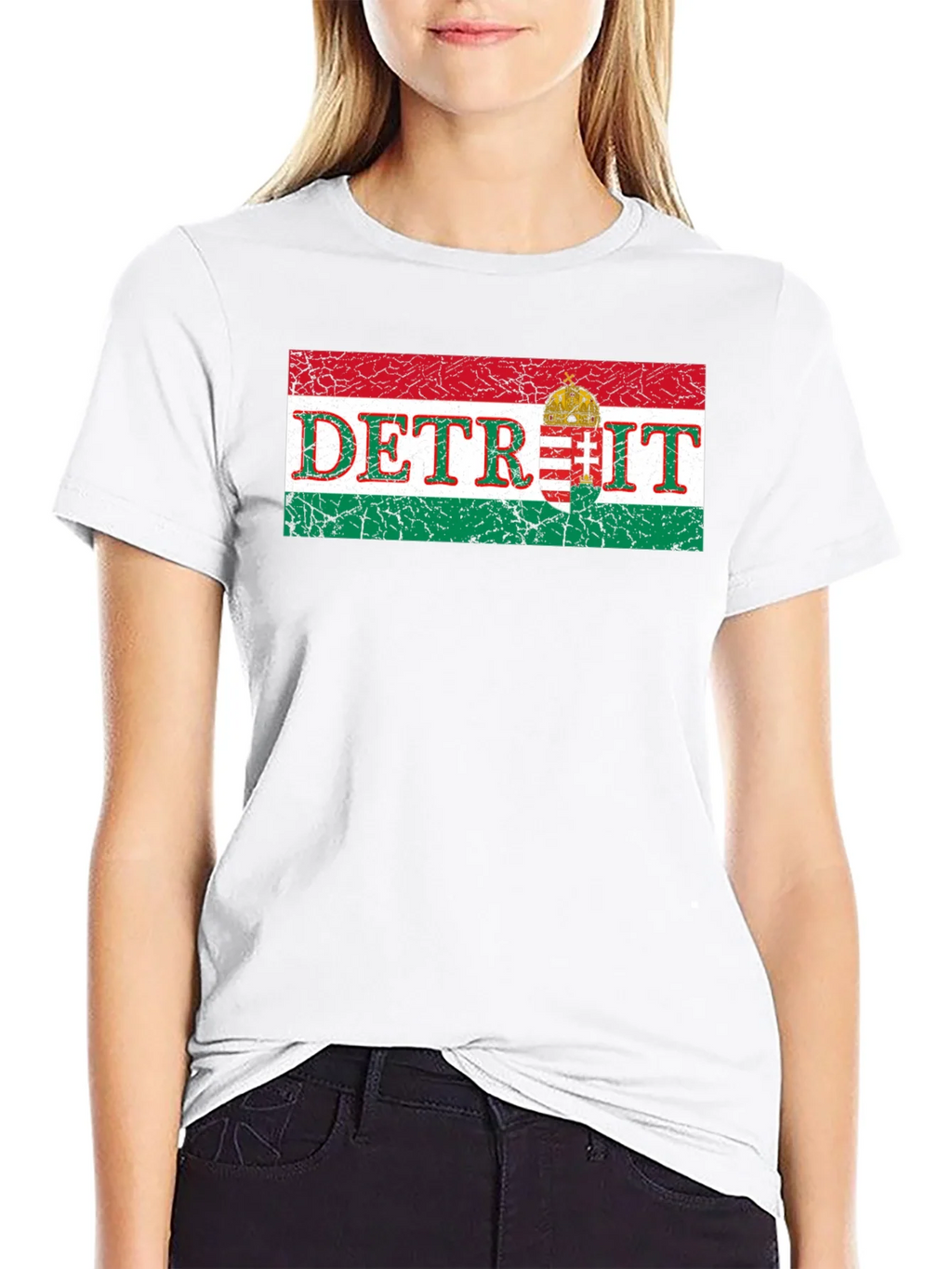 Detroit Hungarian Flag T-Shirt product image 8