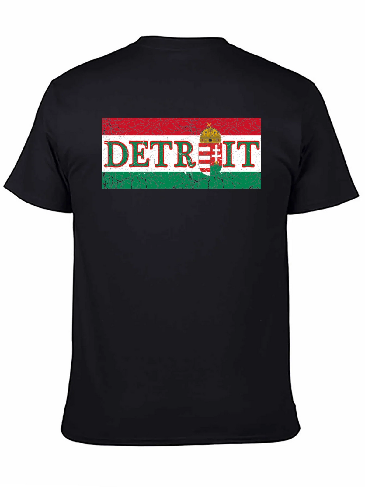 Detroit Hungarian Flag T-Shirt product image 4