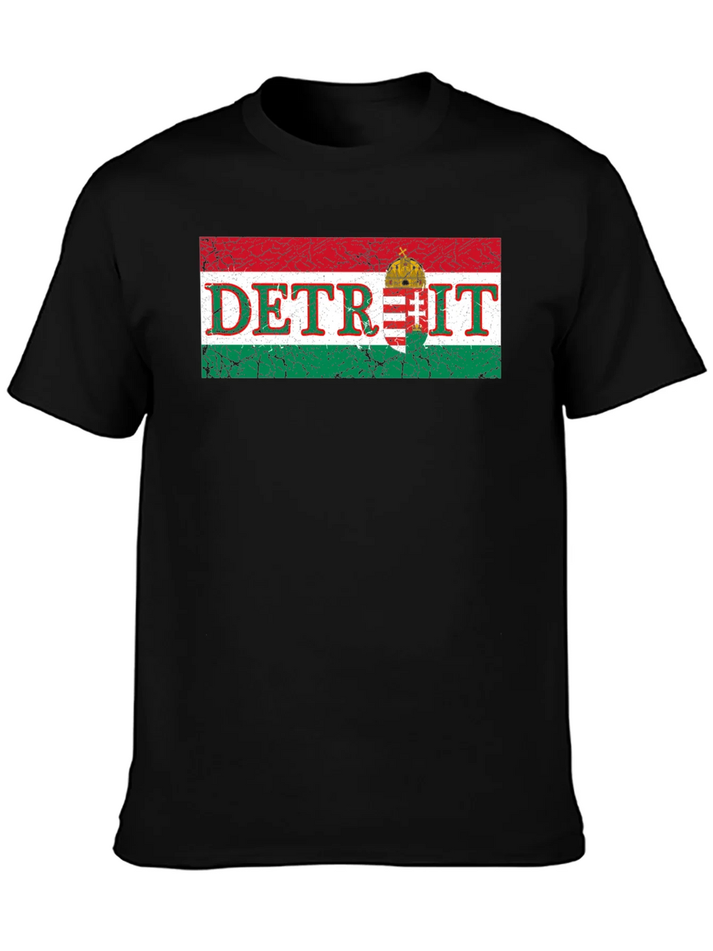 Detroit Hungarian Flag T-Shirt product image 3