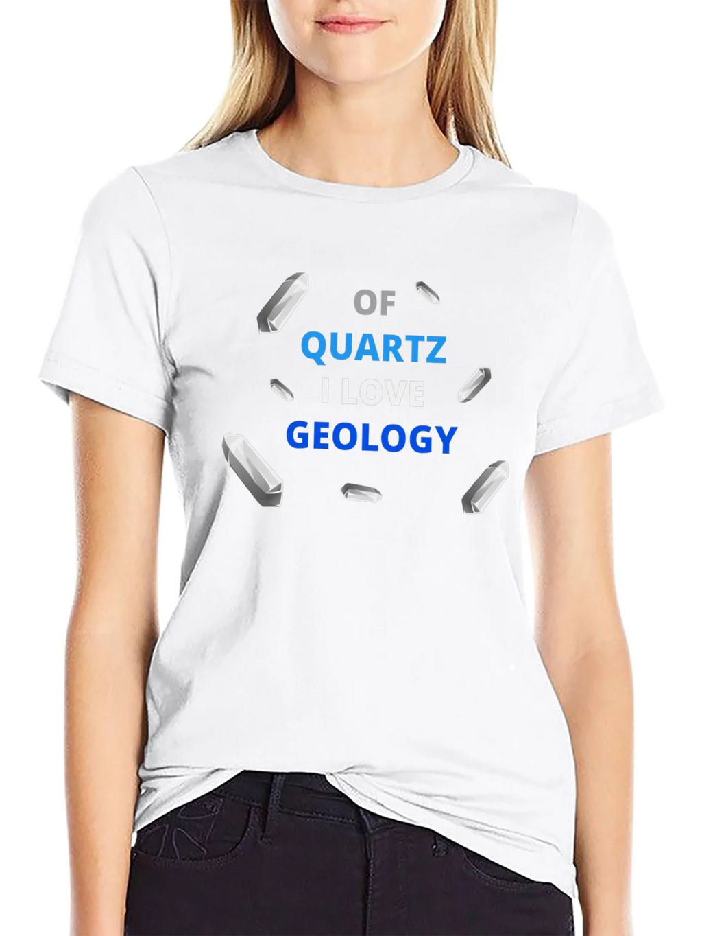 Quartz Geology T-Shirt - Mineral Lover Tee product image 4