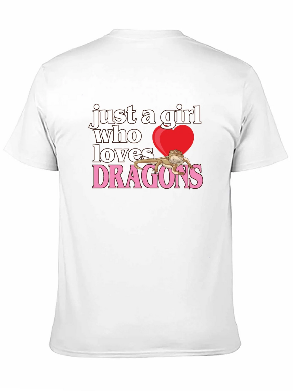 Girl Who Loves Dragons T-Shirt product image 10