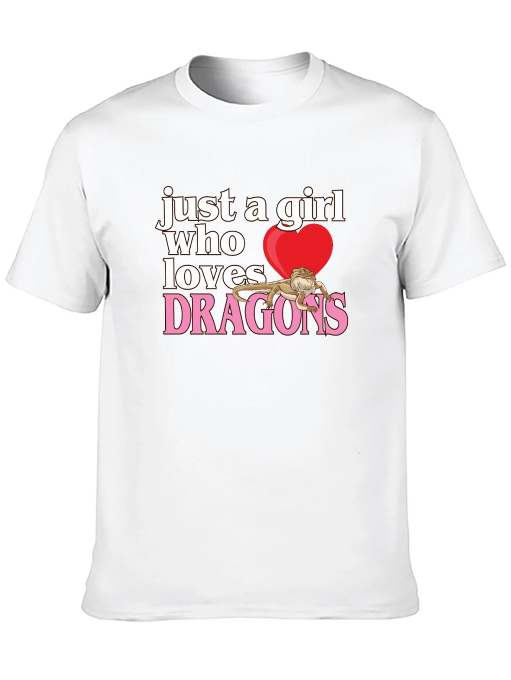 Girl Who Loves Dragons T-Shirt product image 9