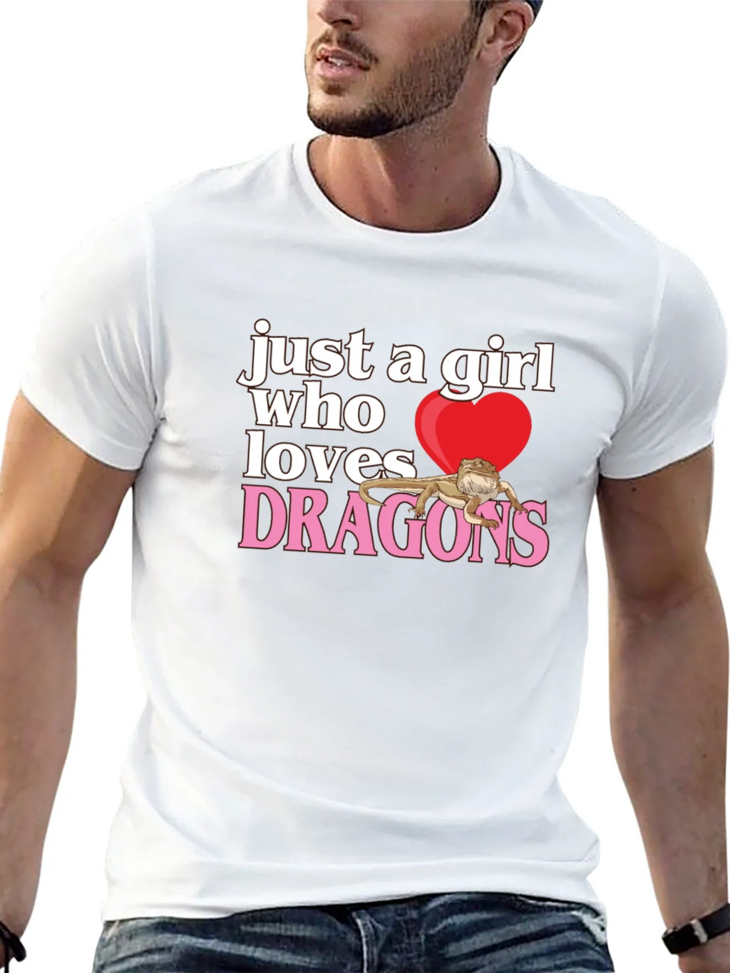 Girl Who Loves Dragons T-Shirt product image 12