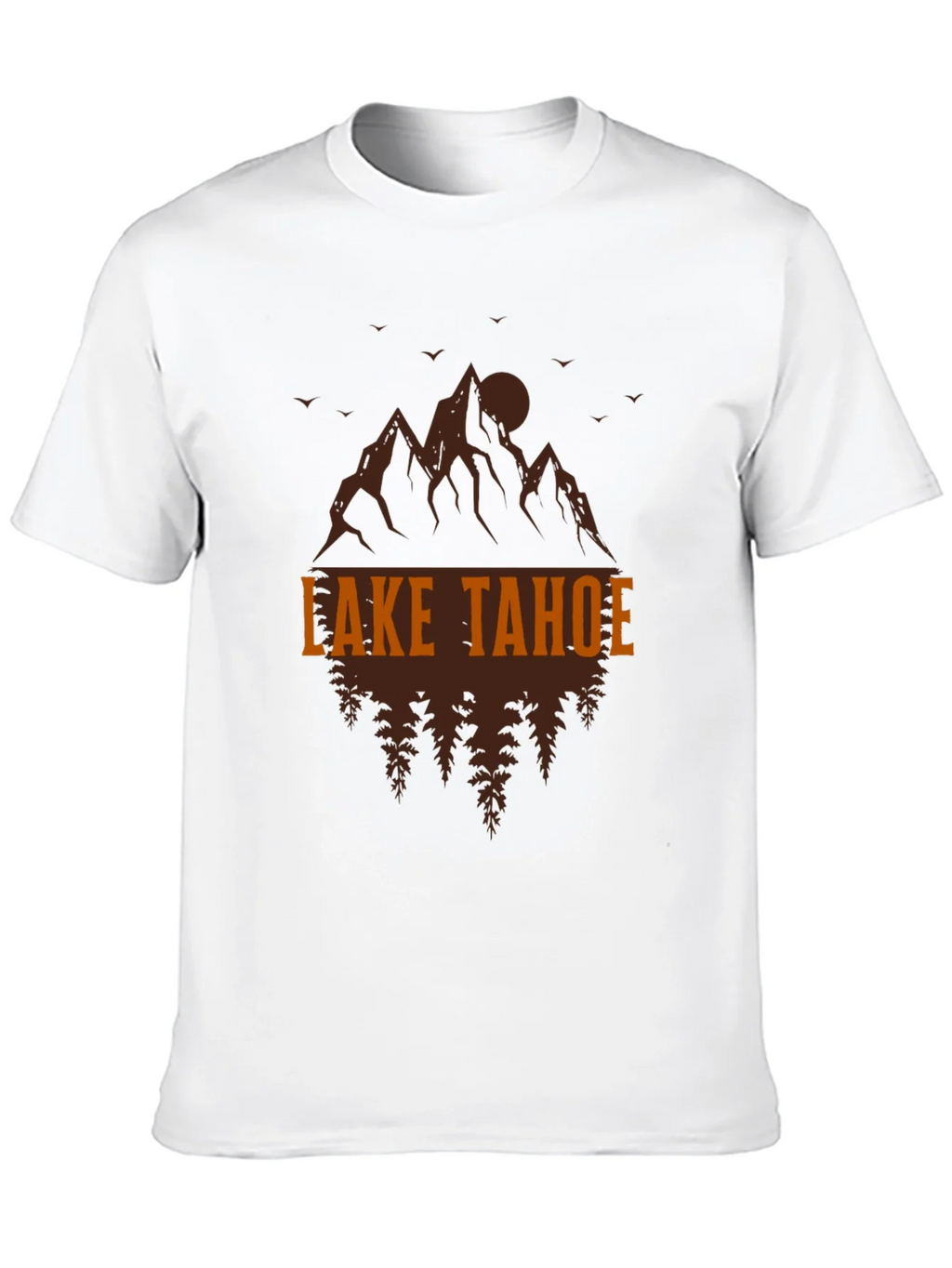 Lake Tahoe Graphic Tee - Mountain & Tree Design product image 9