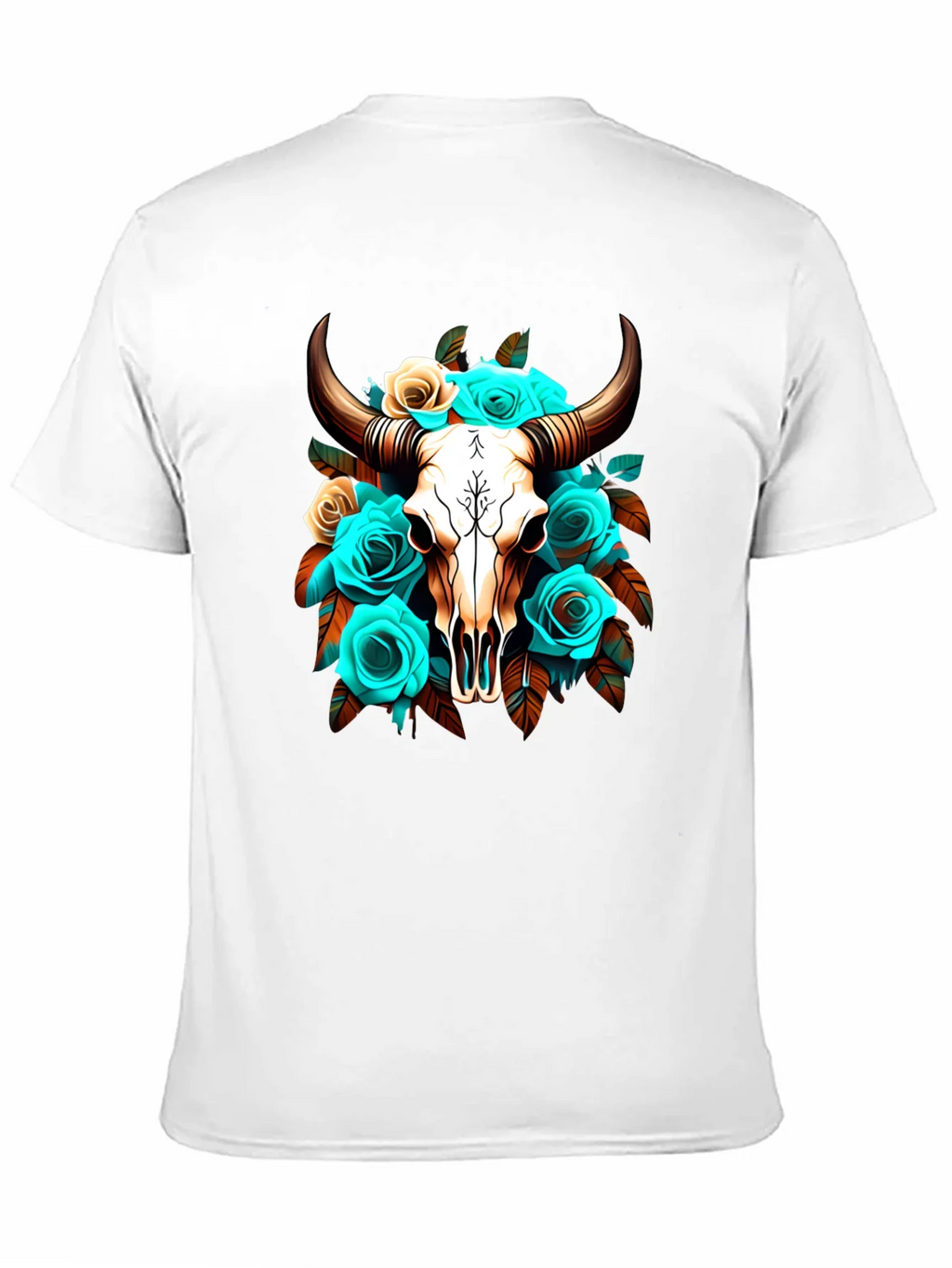 Floral Skull Graphic T-Shirt product image 10