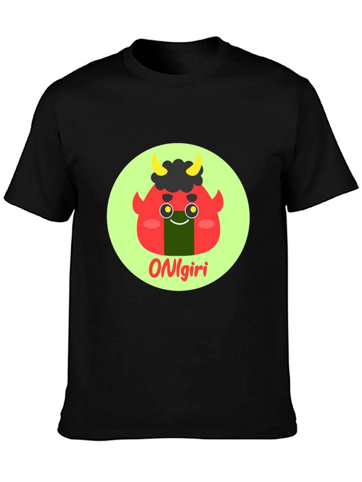 Onigiri Cartoon Graphic T-Shirt product image 3