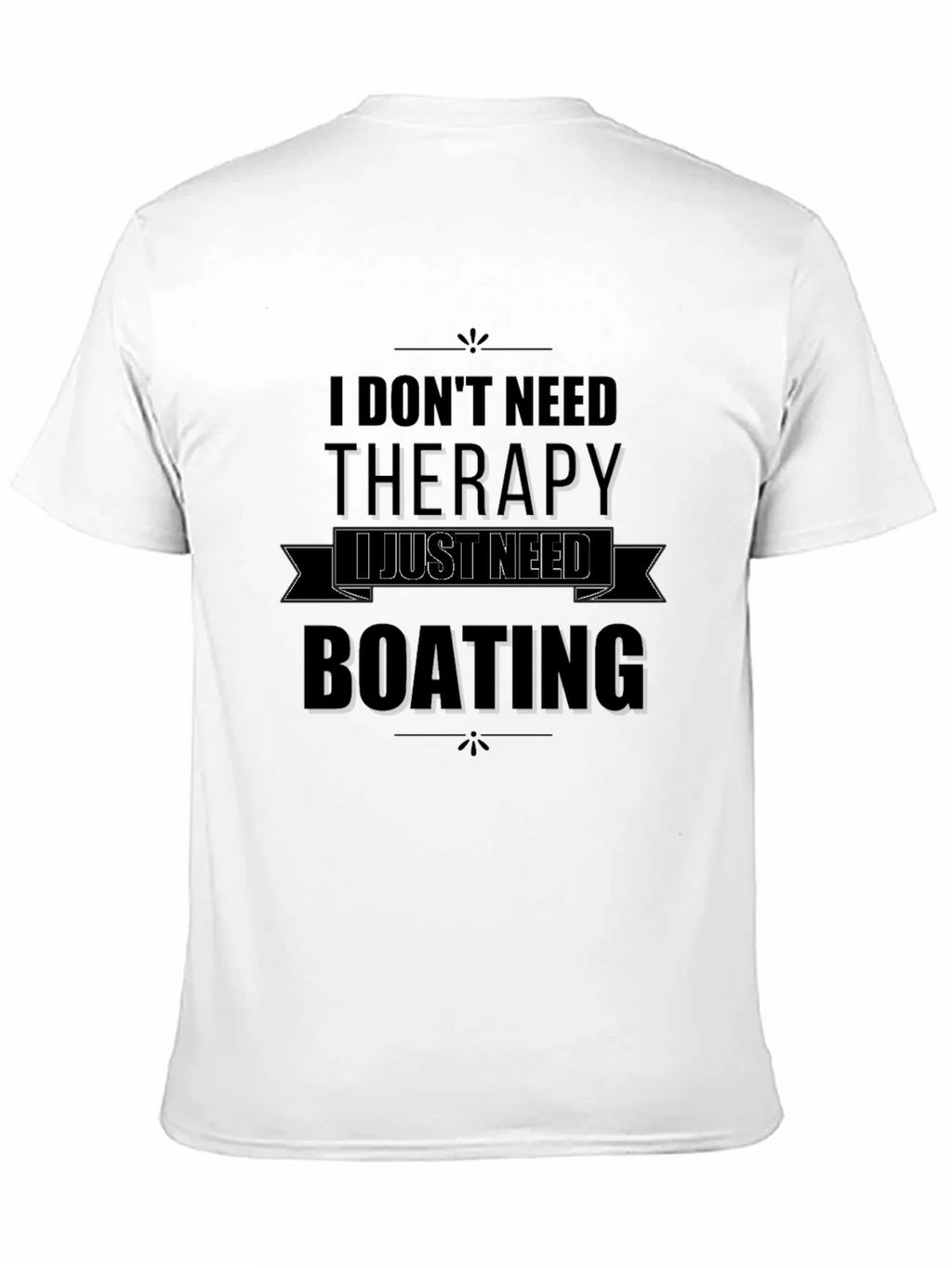 Boating Therapy Graphic Tee - Black product image 10