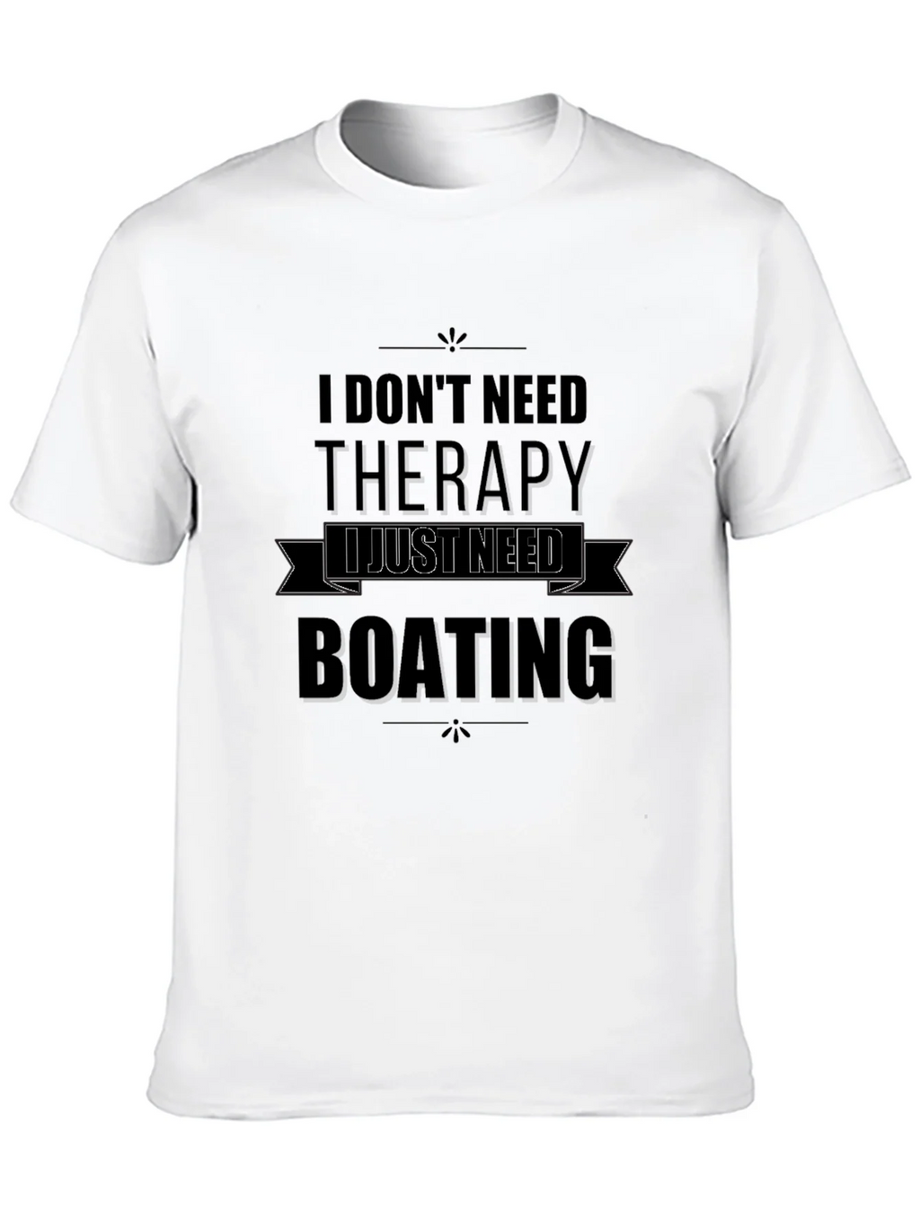 Boating Therapy Graphic Tee - Black product image 9